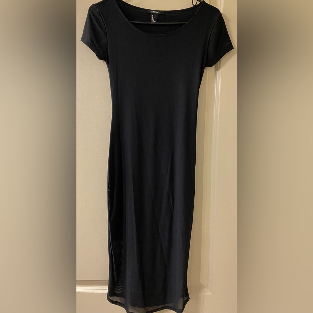 Size small Forever 21 mesh cocktail dress.